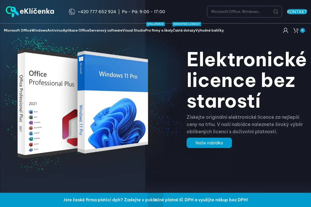 Eklicenka.cz